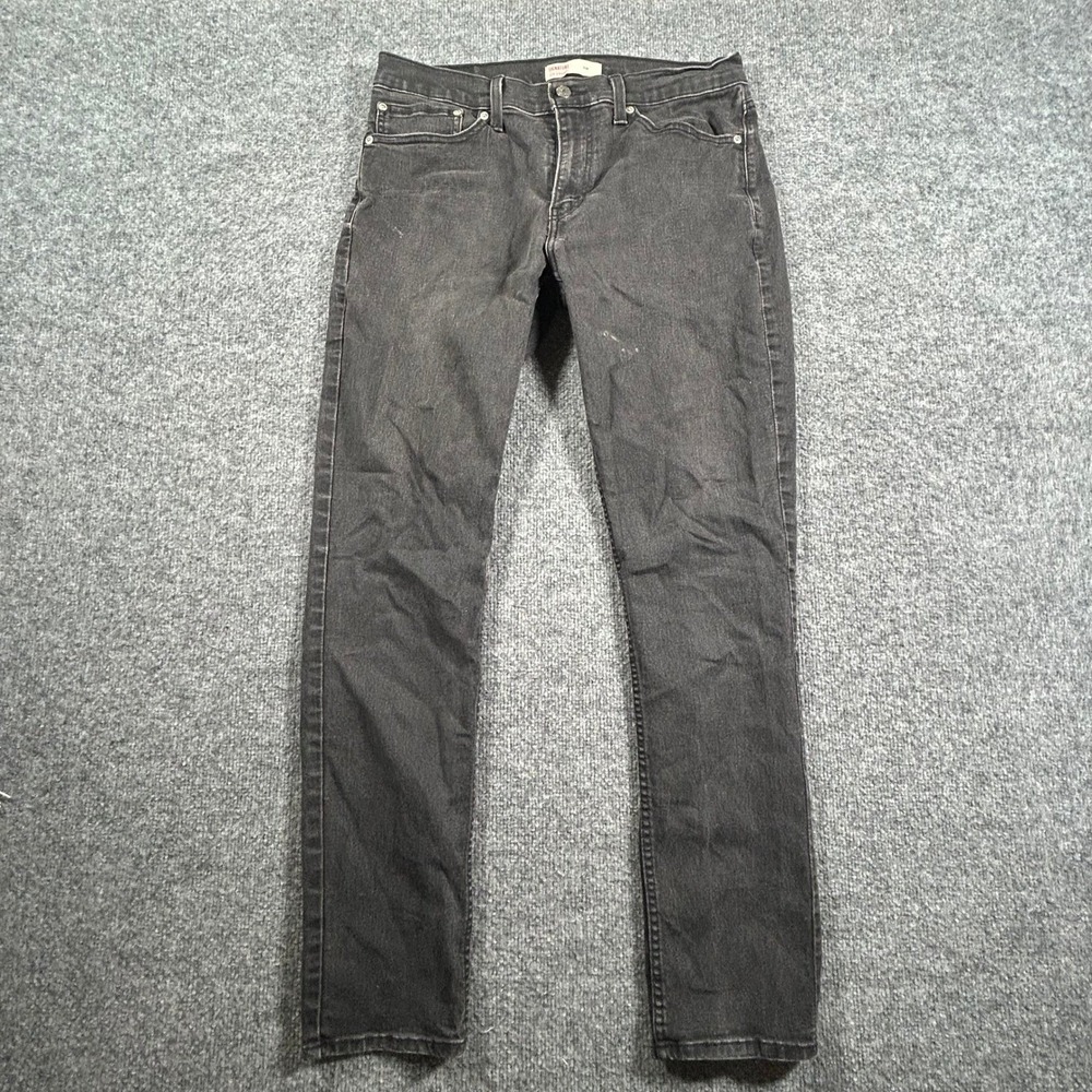 Signature Levi Strauss Jeans Mens Size 34 Black Slim Fit Faded Casual 59178-0071